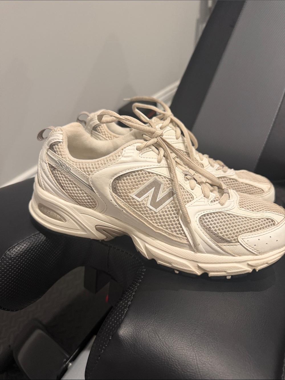 New Balance Women's Neutral Cream/Tan 530 Athletic Sneakers